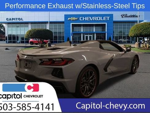 Used 2024 Chevrolet Corvette Stingray Convertible w/ LPO, Roadside Safety Package RWD image 3