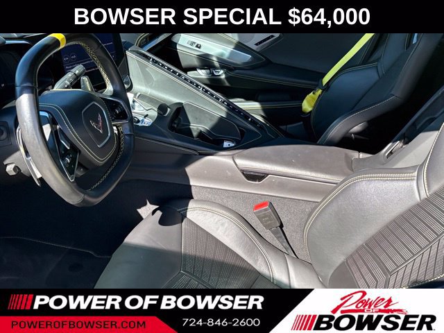 Certified 2021 Chevrolet Corvette Stingray Premium Conv w/ Z51 Performance Package RWD image 9