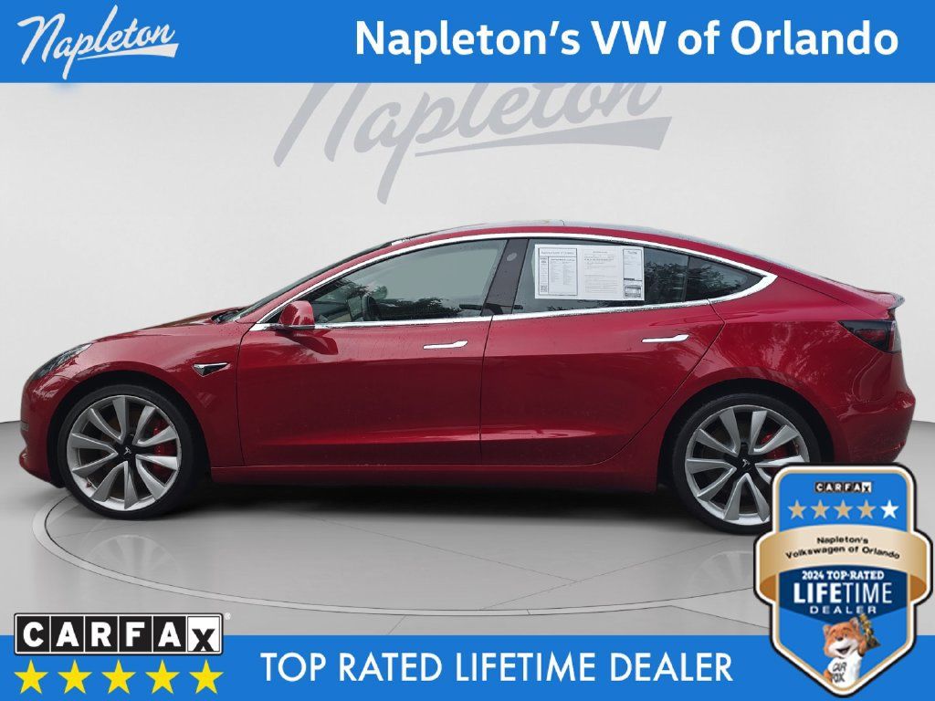 Used 2018 Tesla Model 3 Long Range AWD/4WD image 2