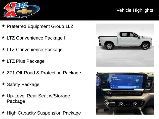 Certified 2023 Chevrolet Silverado 1500 LTZ AWD/4WD image 2
