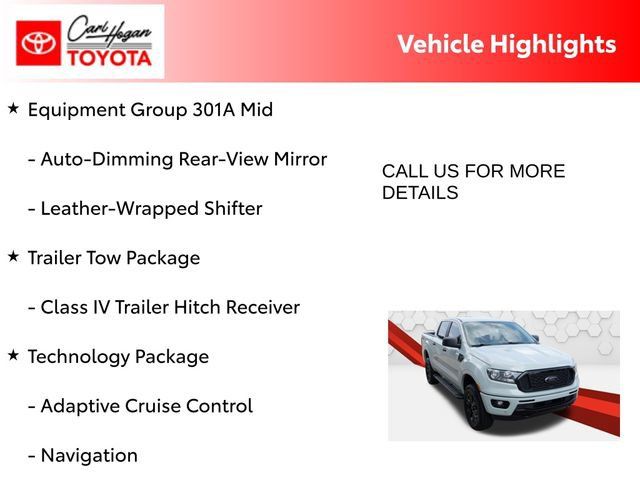 Used 2021 Ford Ranger XLT w/ Equipment Group 301A Mid AWD/4WD image 10