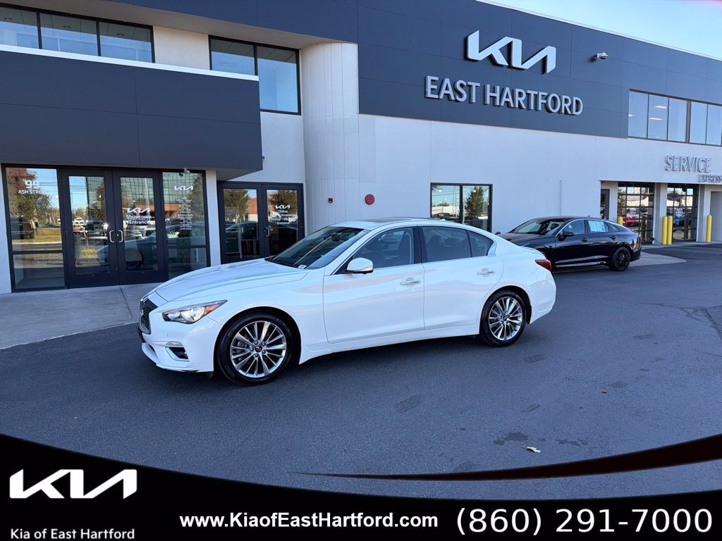 Used 2022 INFINITI Q50 Luxe w/ Cargo Package AWD/4WD image 1