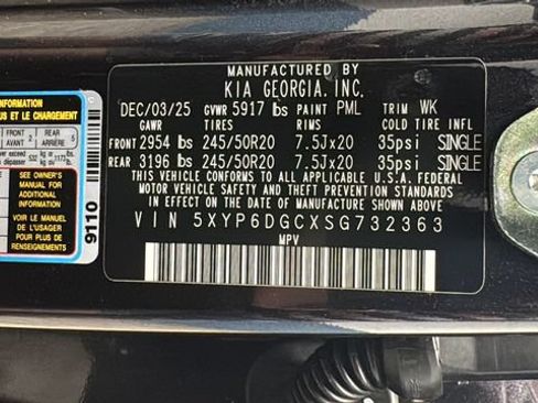 Used 2025 Kia Telluride S AWD/4WD image 41