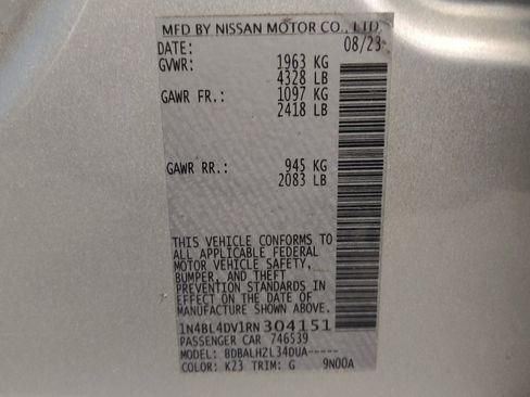 Used 2024 Nissan Altima 2.5 SV image 33