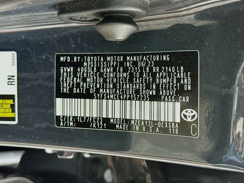Used 2023 Toyota Corolla SE FWD image 39