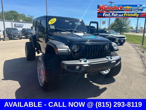 Used 2022 Jeep Wrangler Unlimited Rubicon 4xe w/ Dual Top Group AWD/4WD image 1