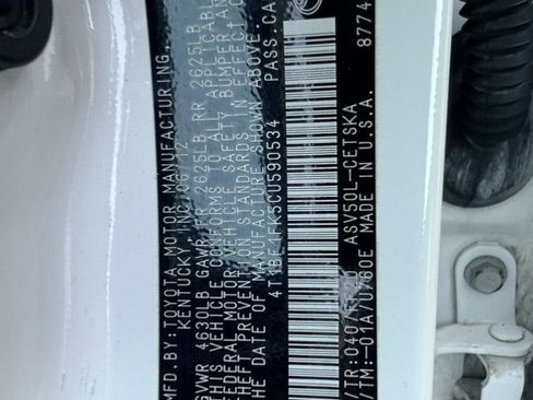 Used 2012 Toyota Camry SE FWD image 33