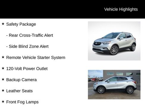 Used 2018 Buick Encore Sport Touring w/ Safety Package image 11