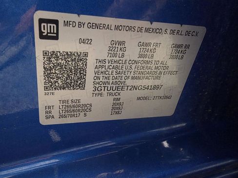 Used 2022 GMC Sierra 1500 AT4 w/ AT4 Premium Package image 24