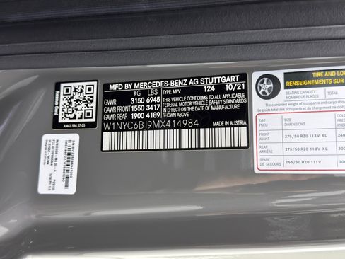 Used 2021 Mercedes-Benz G 550 w/ AMG Line image 51