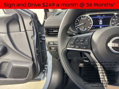 New 2025 Nissan Sentra SV w/ Lighting Package image 13