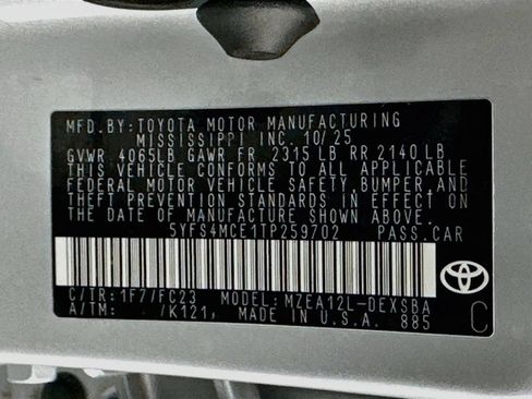 Used 2026 Toyota Corolla SE FWD image 31