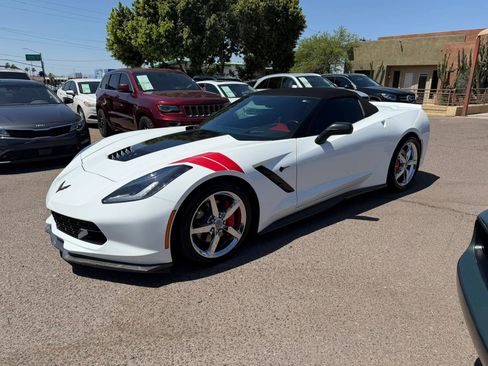 Used 2015 Chevrolet Corvette Stingray Convertible w/ 3LT Preferred Equipment Group RWD image 1
