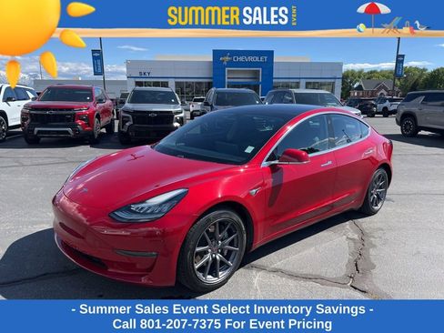 Used 2018 Tesla Model 3 Long Range AWD/4WD image 1