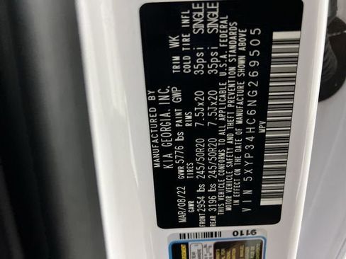 Used 2022 Kia Telluride EX w/ EX Premium Package image 35