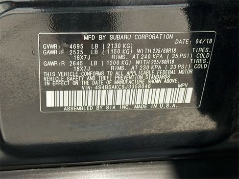 Used 2018 Subaru Outback 2.5i Limited w/ Popular Package #2 image 27