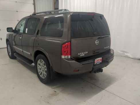 Used 2015 Nissan Armada Platinum w/ 2nd Row Captain Seat Package AWD/4WD image 2