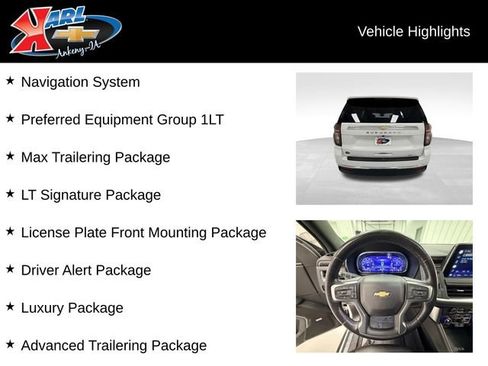 Certified 2022 Chevrolet Suburban LT w/ LT Signature Package image 2