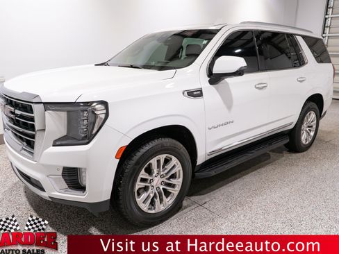 Used 2022 GMC Yukon SLT w/ SLT Premium Package RWD image 2