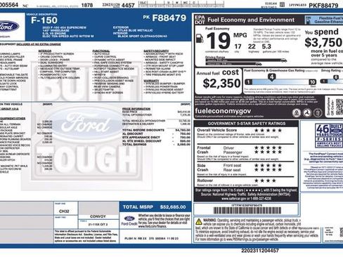 Used 2023 Ford F150 XL w/ STX Appearance Package image 8