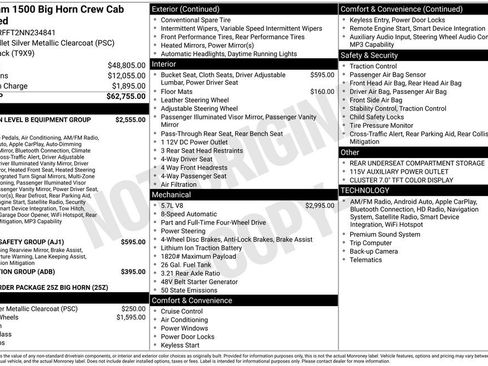 Used 2022 RAM 1500 Big Horn AWD/4WD image 4