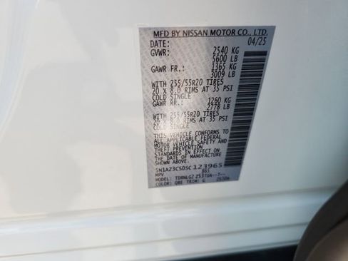 New 2025 Nissan Murano SL w/ Cargo Package image 10