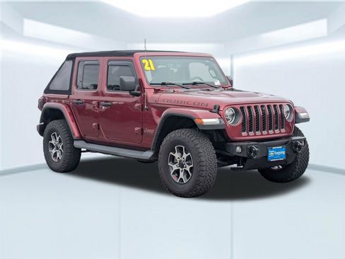 Used 2021 Jeep Wrangler Unlimited Rubicon AWD/4WD image 8