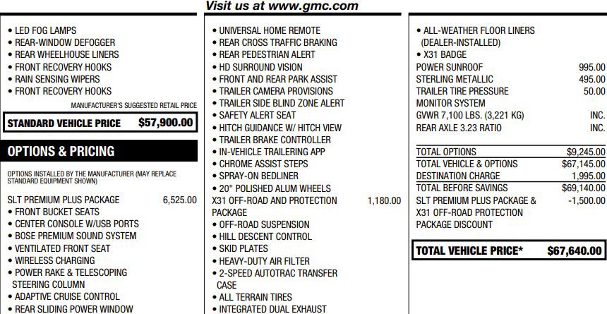 Certified 2024 GMC Sierra 1500 SLT w/ SLT Premium Plus Package AWD/4WD image 2