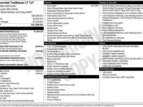 Used 2024 Chevrolet TrailBlazer LT w/ Convenience Package AWD/4WD image 42