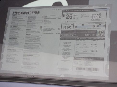 New 2026 Volvo XC60 B5 Plus w/ Protection Package Premier image 18