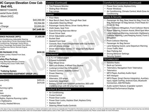 Used 2026 GMC Canyon Elevation w/ Convenience Package AWD/4WD image 3