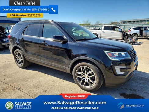 Used 2017 Ford Explorer Sport w/ Equipment Group 401A AWD/4WD image 5