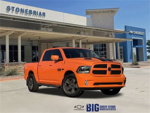 Used 2015 RAM 1500 Sport w/ Ignition Orange Sport Package image 1