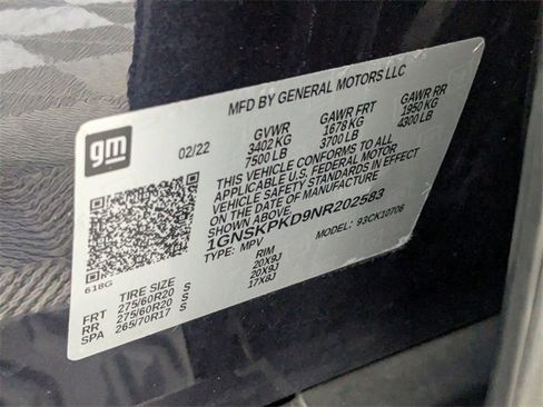 Certified 2022 Chevrolet Tahoe Z71 image 41