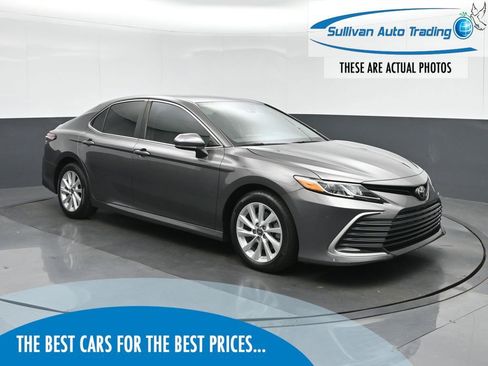 Used 2021 Toyota Camry LE FWD image 1