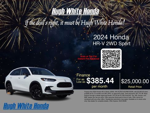 Used 2024 Honda HR-V Sport image 3