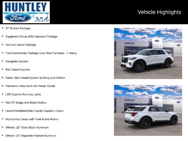 New 2027 Ford Explorer ST w/ Sun And Sound Package AWD/4WD image 2
