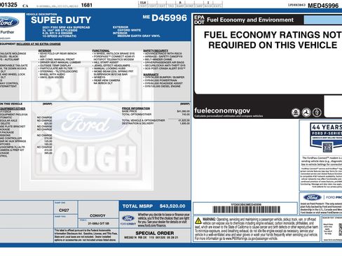 Used 2021 Ford F350 XL w/ XL Value Package image 2