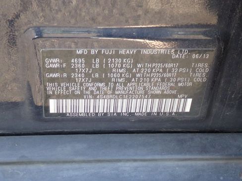 Used 2014 Subaru Outback 3.6R Limited w/ Moonroof Package AWD/4WD image 16
