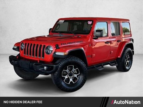 Used 2018 Jeep Wrangler Unlimited Rubicon AWD/4WD image 1