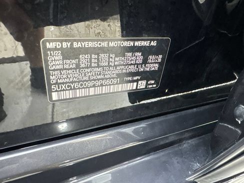 Used 2023 BMW X6 xDrive40i w/ M Sport Package AWD/4WD image 91