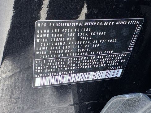 Used 2025 Volkswagen Taos S FWD image 35