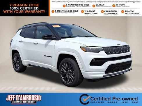 Certified 2022 Jeep Compass High Altitude AWD/4WD image 1