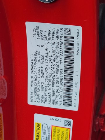 Certified 2025 Honda Civic Sport image 32