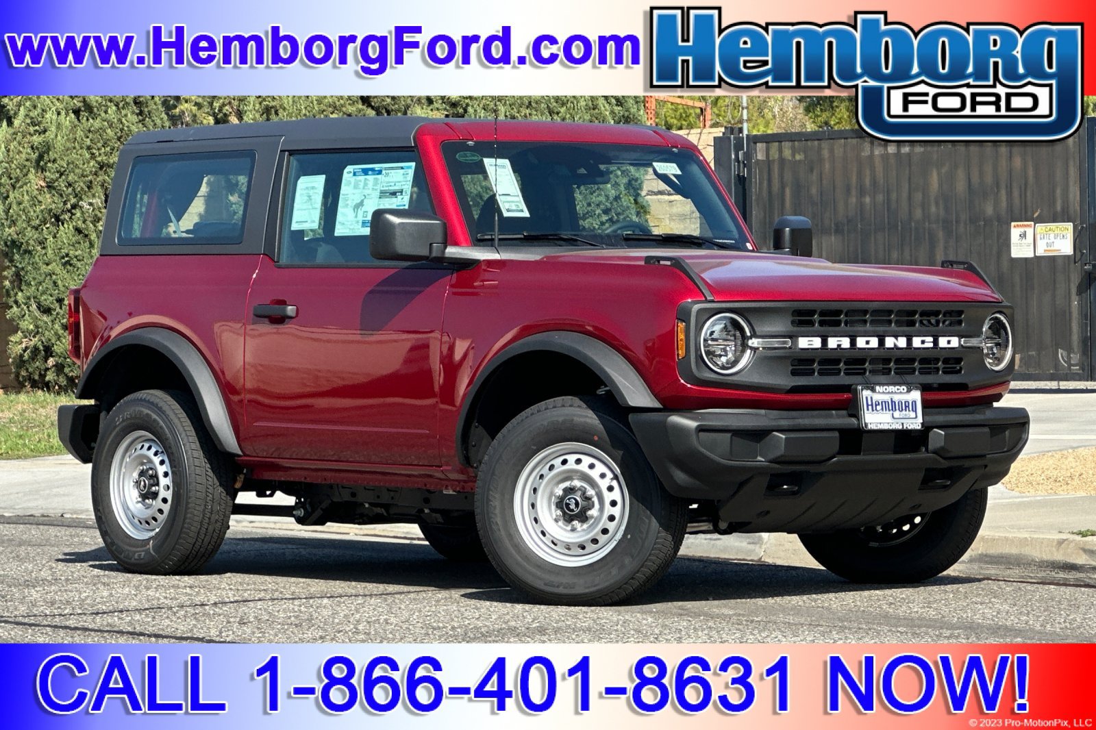 New 2026 Ford Bronco 2-Door AWD/4WD image 1