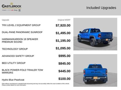 Used 2021 RAM 1500 TRX w/ TRX Level 2 Equipment Group AWD/4WD image 4