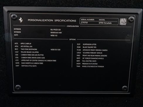 Certified 2022 Ferrari SF90 Stradale image 17