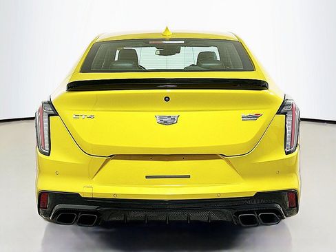 Used 2024 Cadillac CT4 V Blackwing w/ LPO, Blue Accent Package RWD image 3
