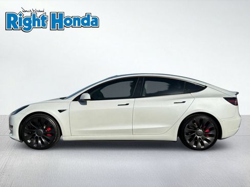 Used 2021 Tesla Model 3 Performance AWD/4WD image 3