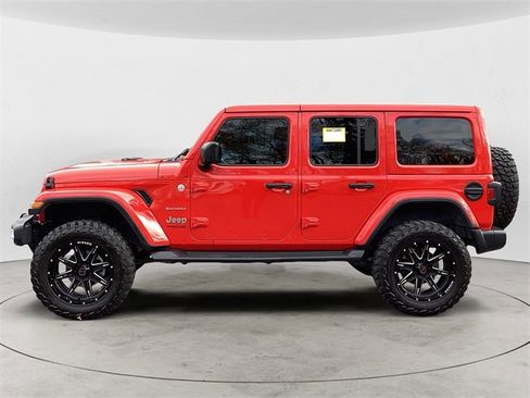 Used 2020 Jeep Wrangler Unlimited Sahara w/ Uconnect 4C Nav & Sound Group image 2